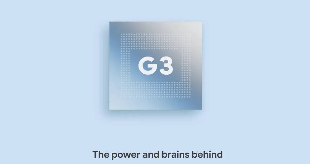tensor g3 chipset