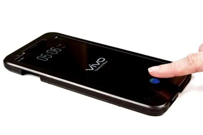the first phone with in screen fingerprint reader will be unveiled on january 10th