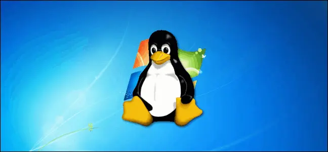 tux on windows 10