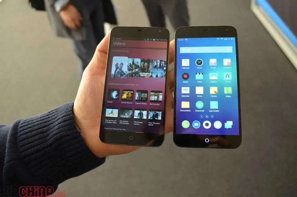 ubuntu meizu mx3 mwc 2014