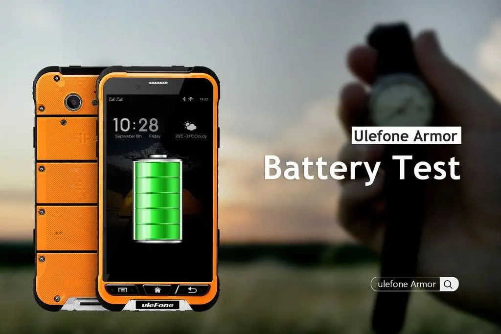 ulefone armor battery test