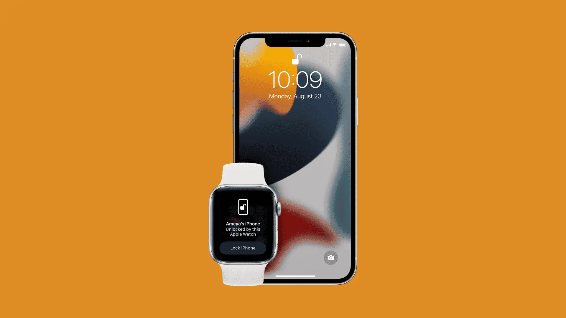 unlock with apple watch
