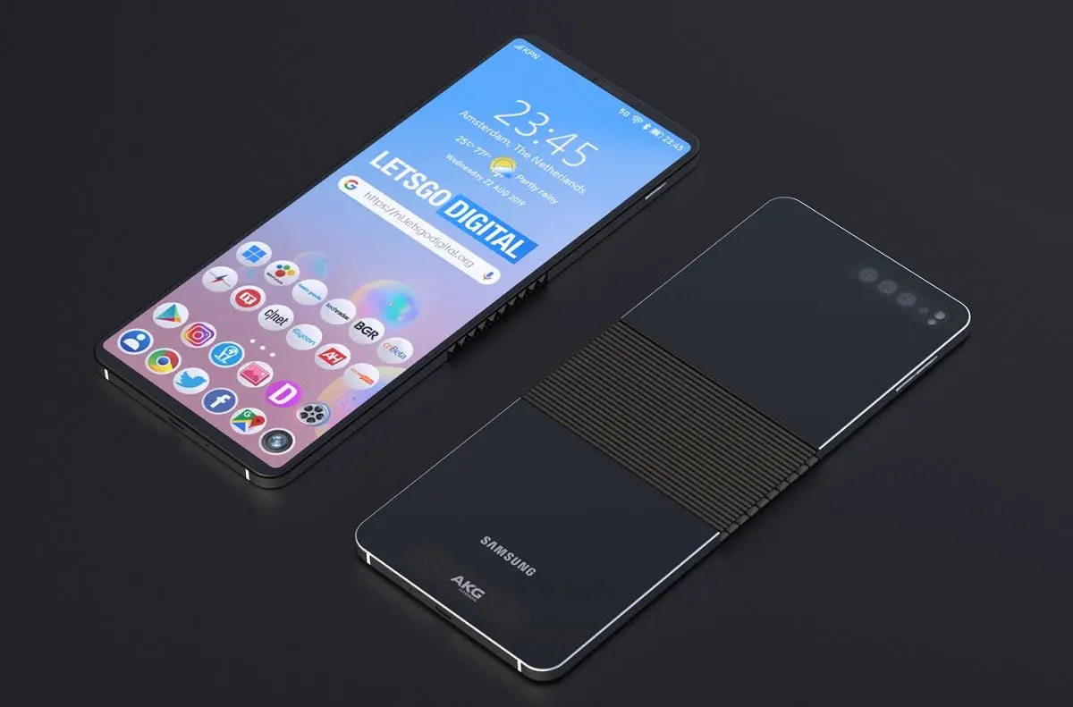 vouwbare telefoon samsung
