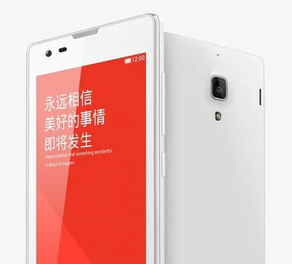 white xiaomi redmi 2