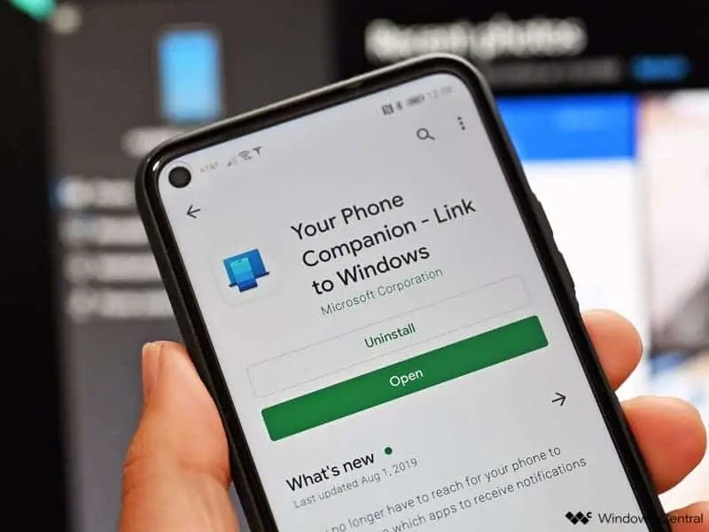 windows on phone a