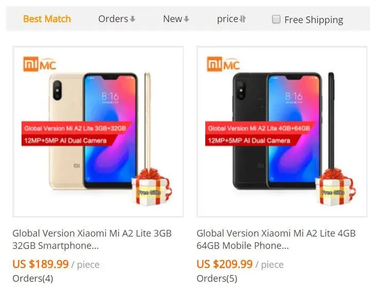 xiaomi mi a2 lite