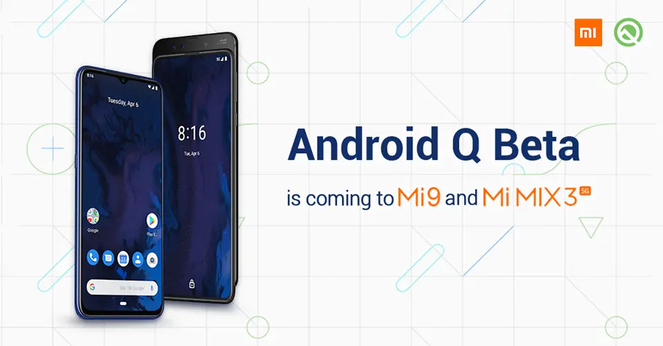 xiaomi mi mix 3 5g android q