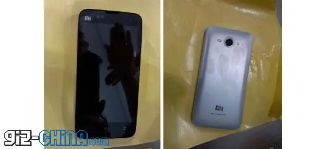 xiaomi mi2 prototype with front camera