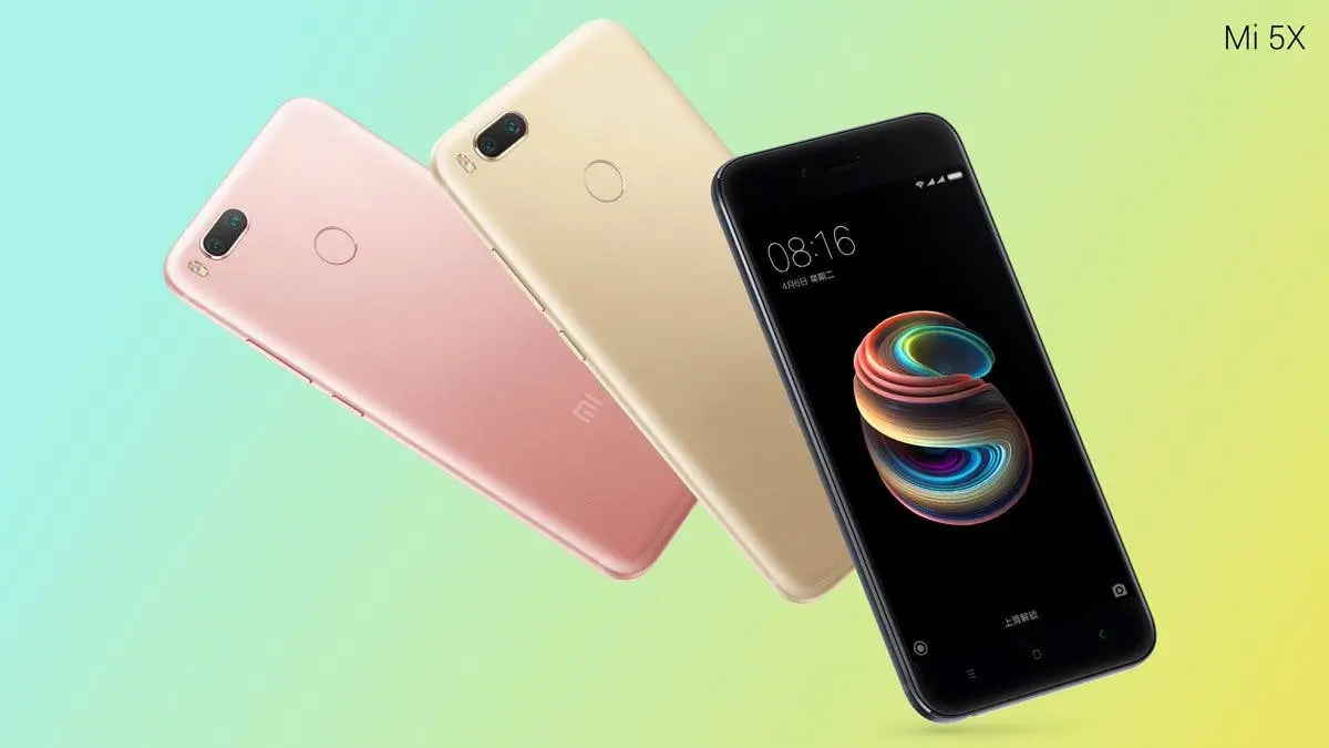 xiaomi mi5x colors
