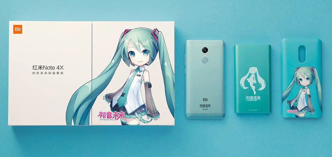 xiaomi redmi note 4x hatsune miku