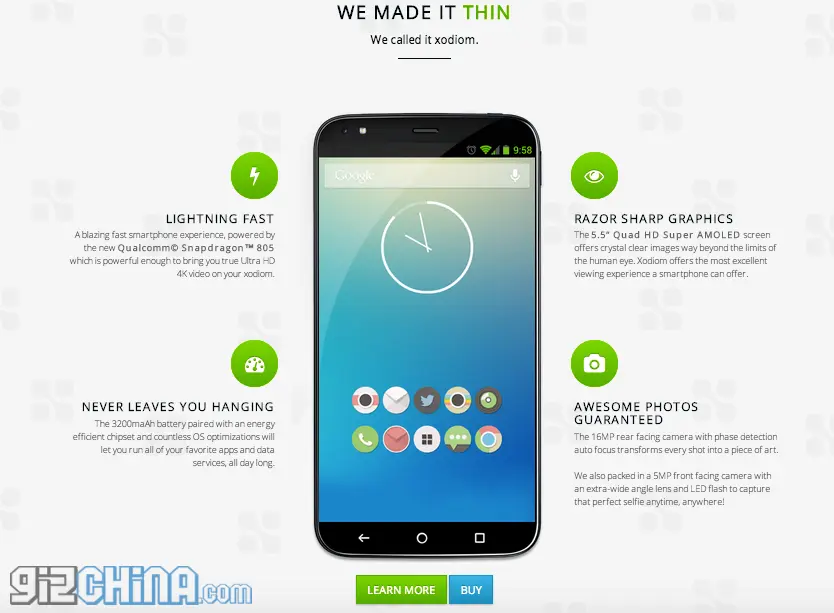 xodiom phone