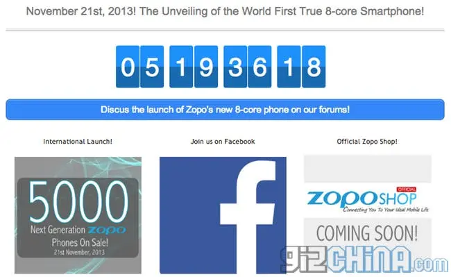 zopo countdown