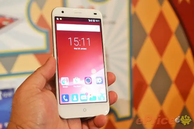 zte blade s6 front