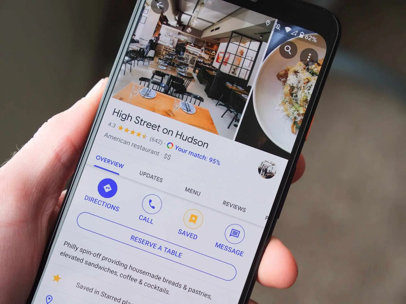 google maps restaurant 1