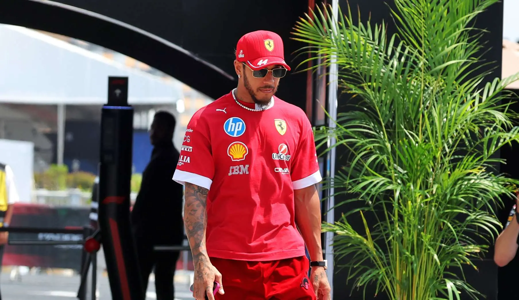 Lewis Hamilton in Jeddah