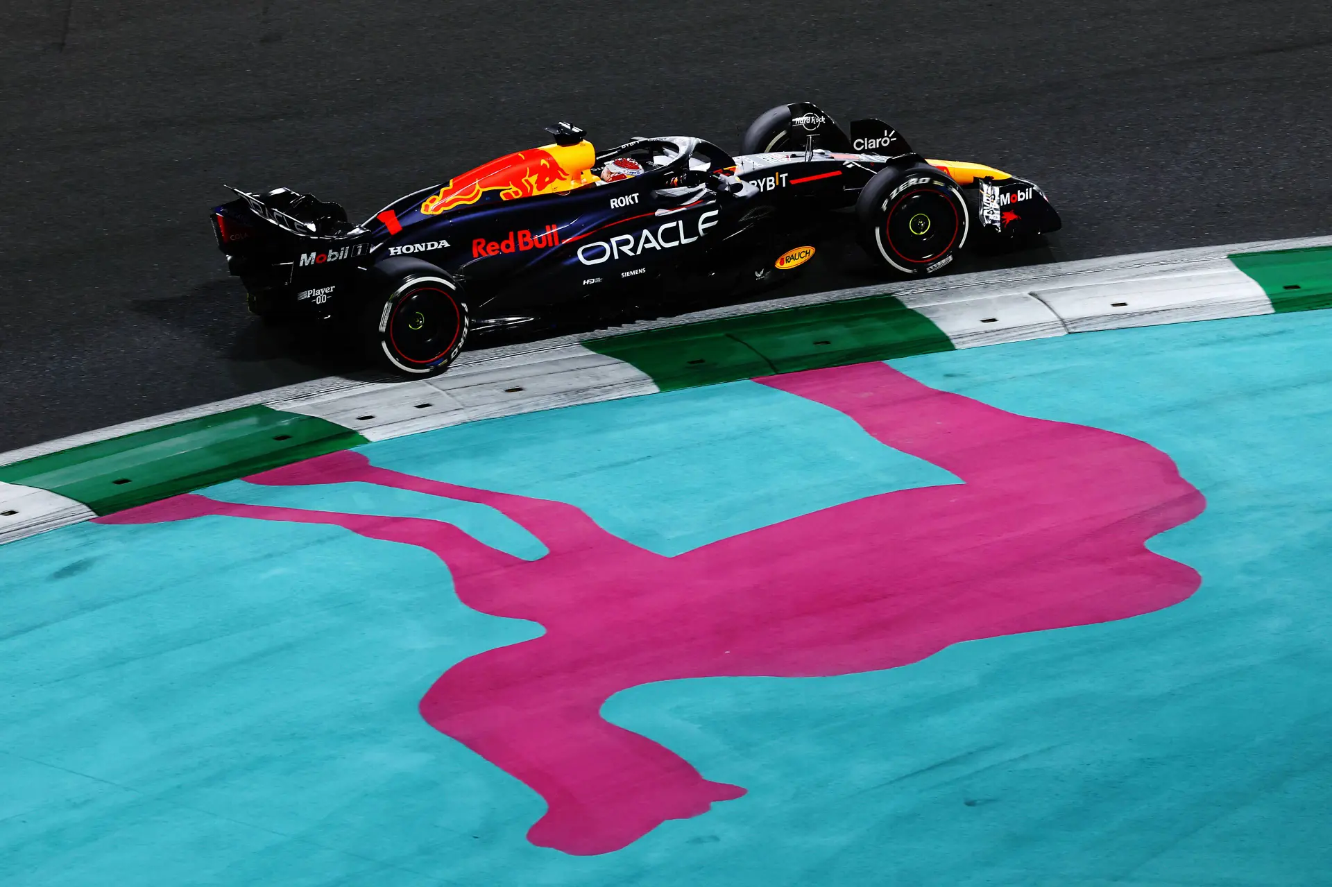 Max Verstappen in Jeddah, Saoedi-Arabië