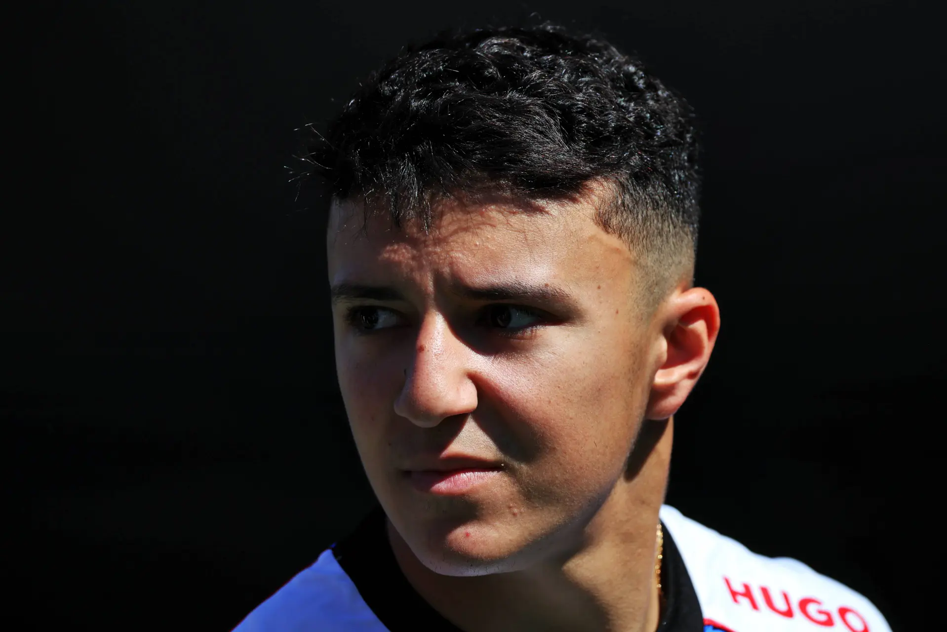 Isack Hadjar at the Spanish Grand Prix