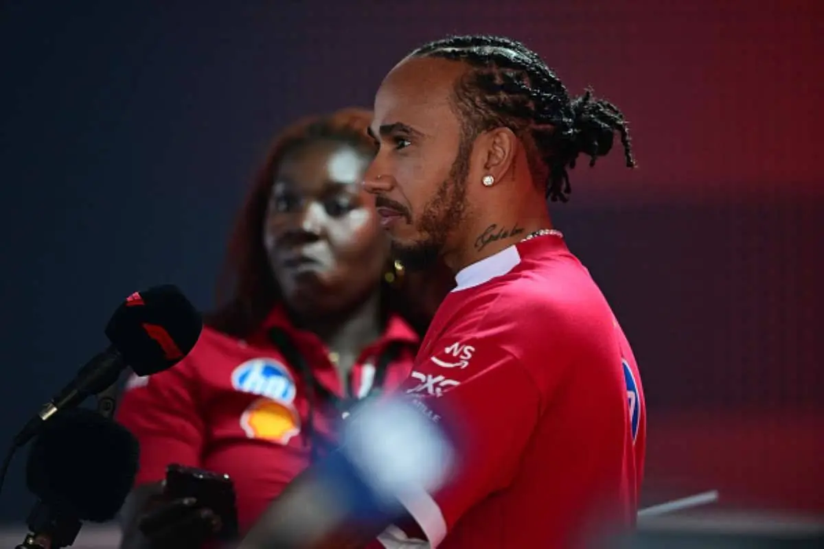 Lewis Hamilton at Spa