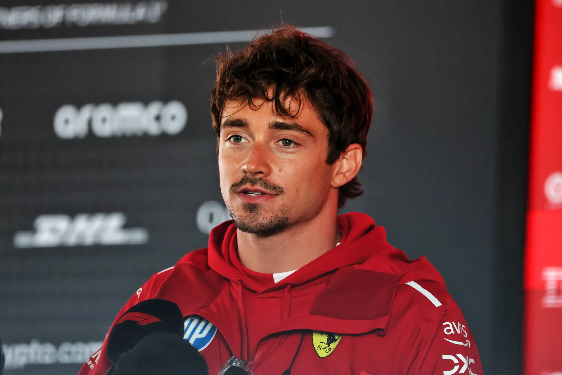 Ferrari, Charles Leclerc in Zandvoort