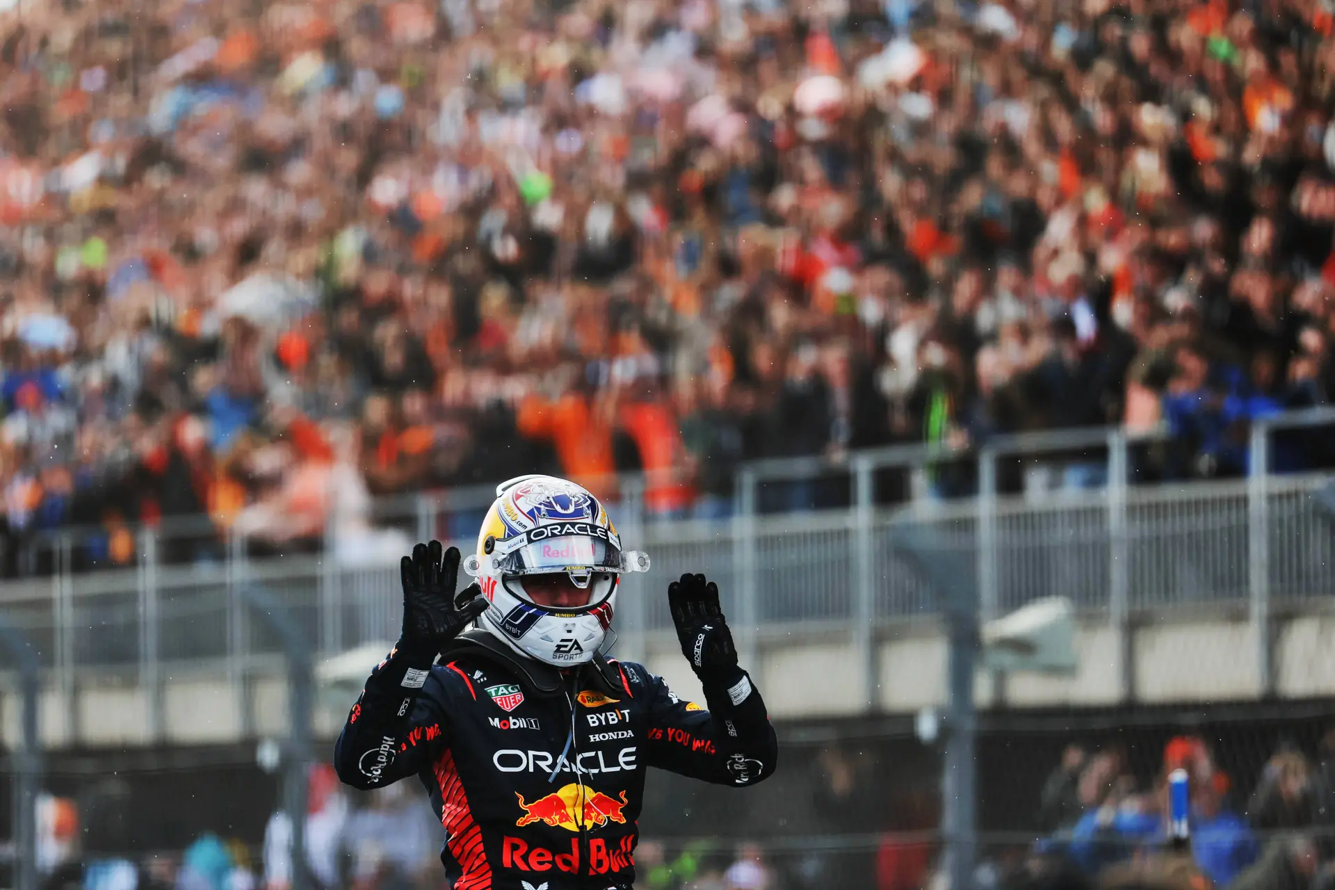 Max Verstappen in Zandvoort