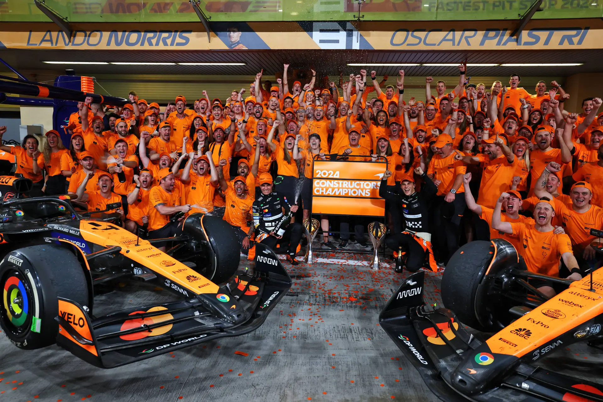 mclaren constructeurstitel 2024 f1.