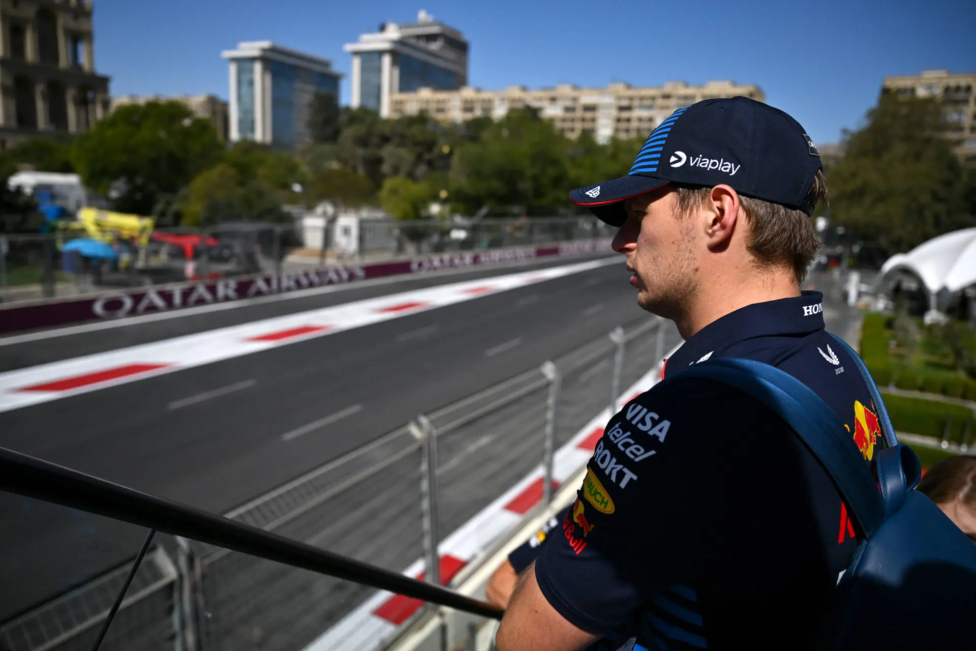 Max Verstappen in Baku