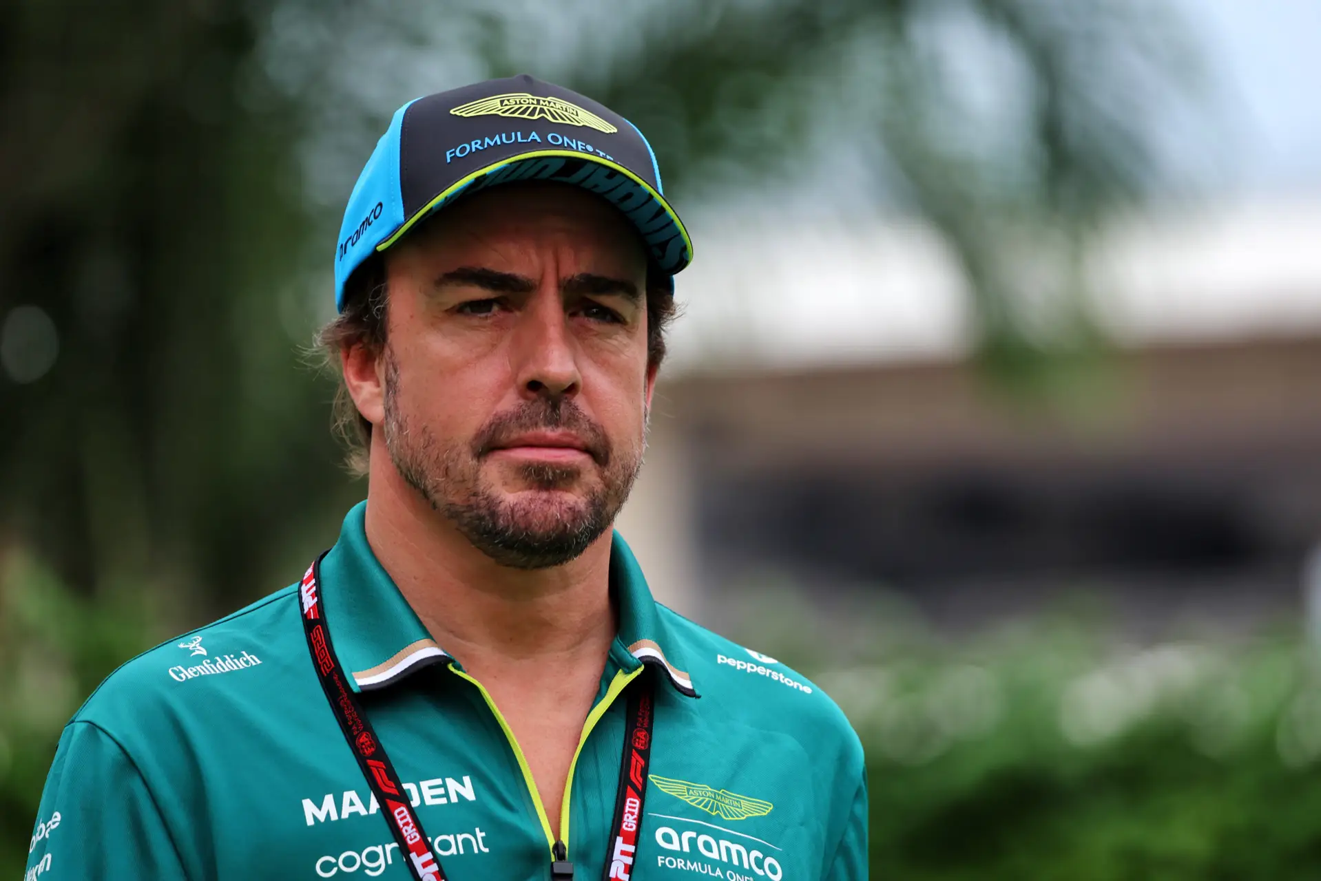 fernando alonso paddock sgp