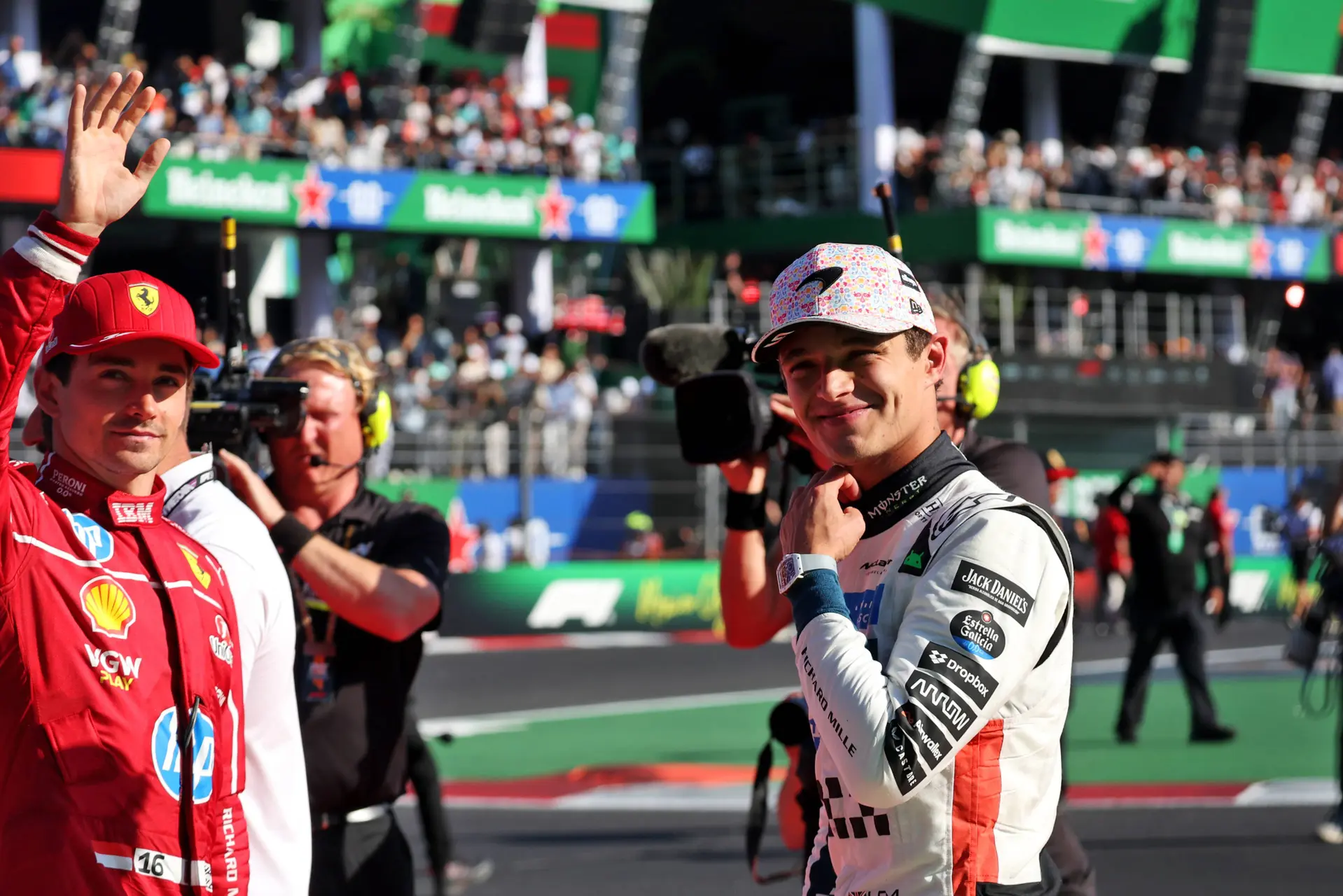 Lando Norris booed by Mexican F1 fans