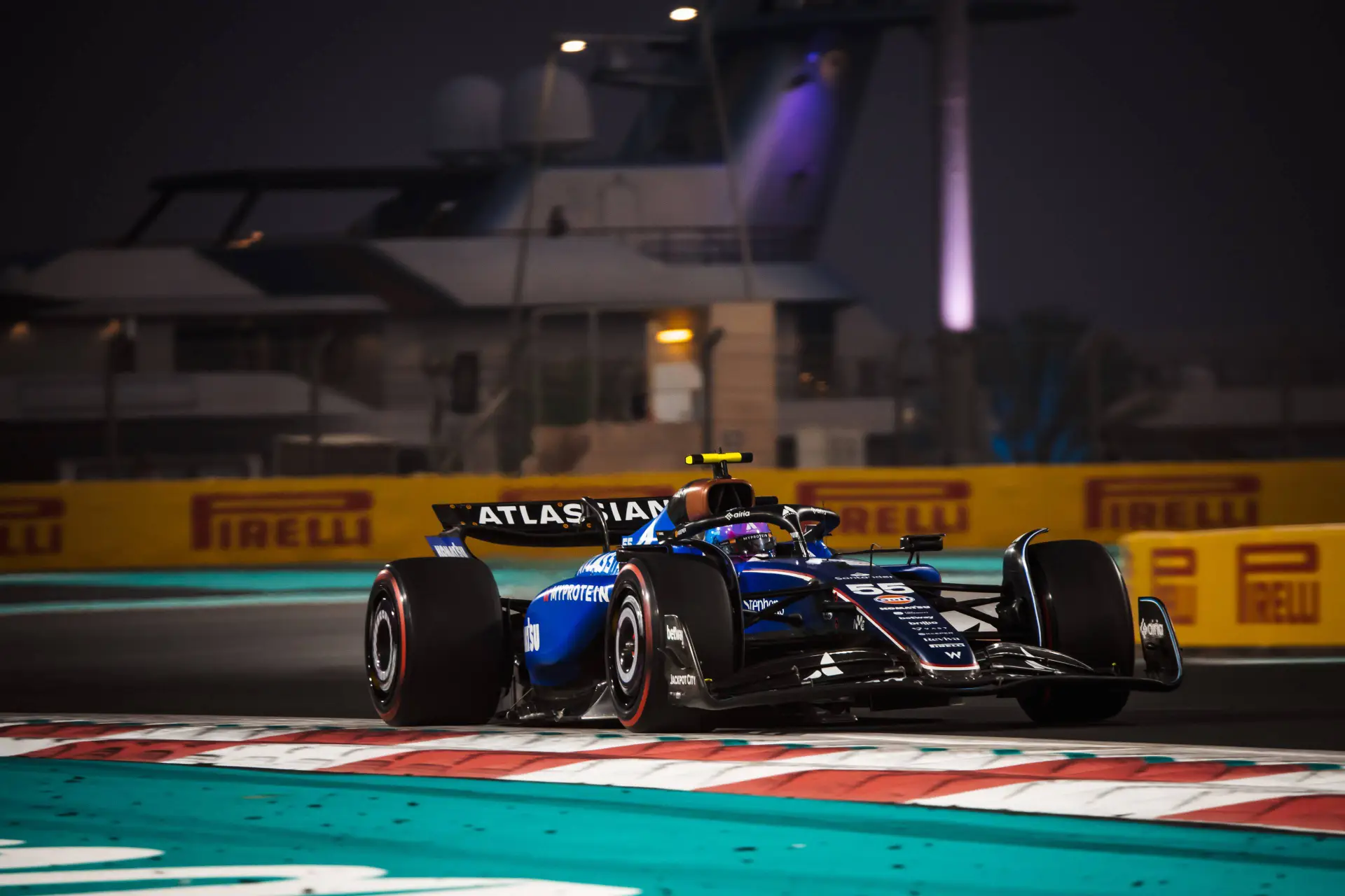 sainz williams abu dhabi