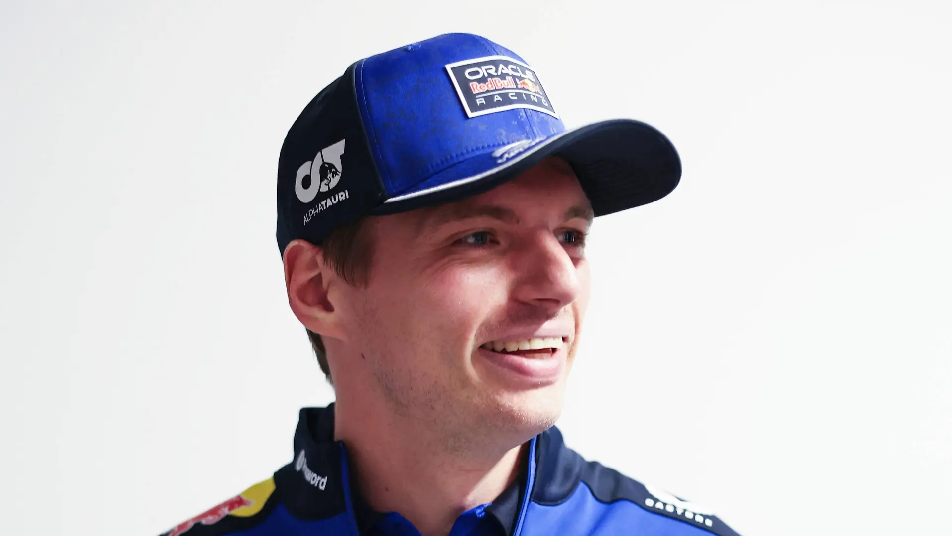 Max smiling=-RBR launch-red bull content pool-jpeg