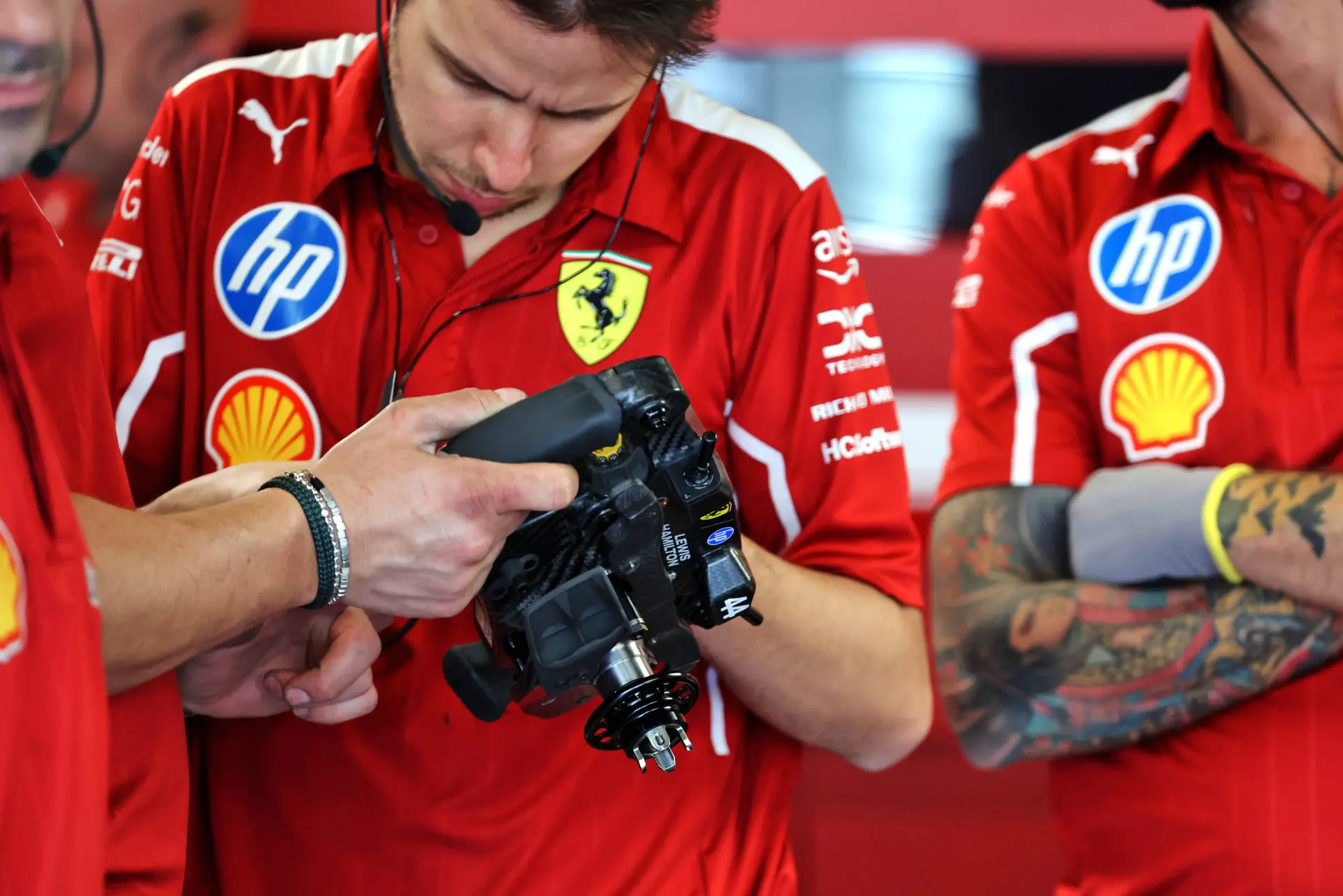 F1-stuur-Ferrari