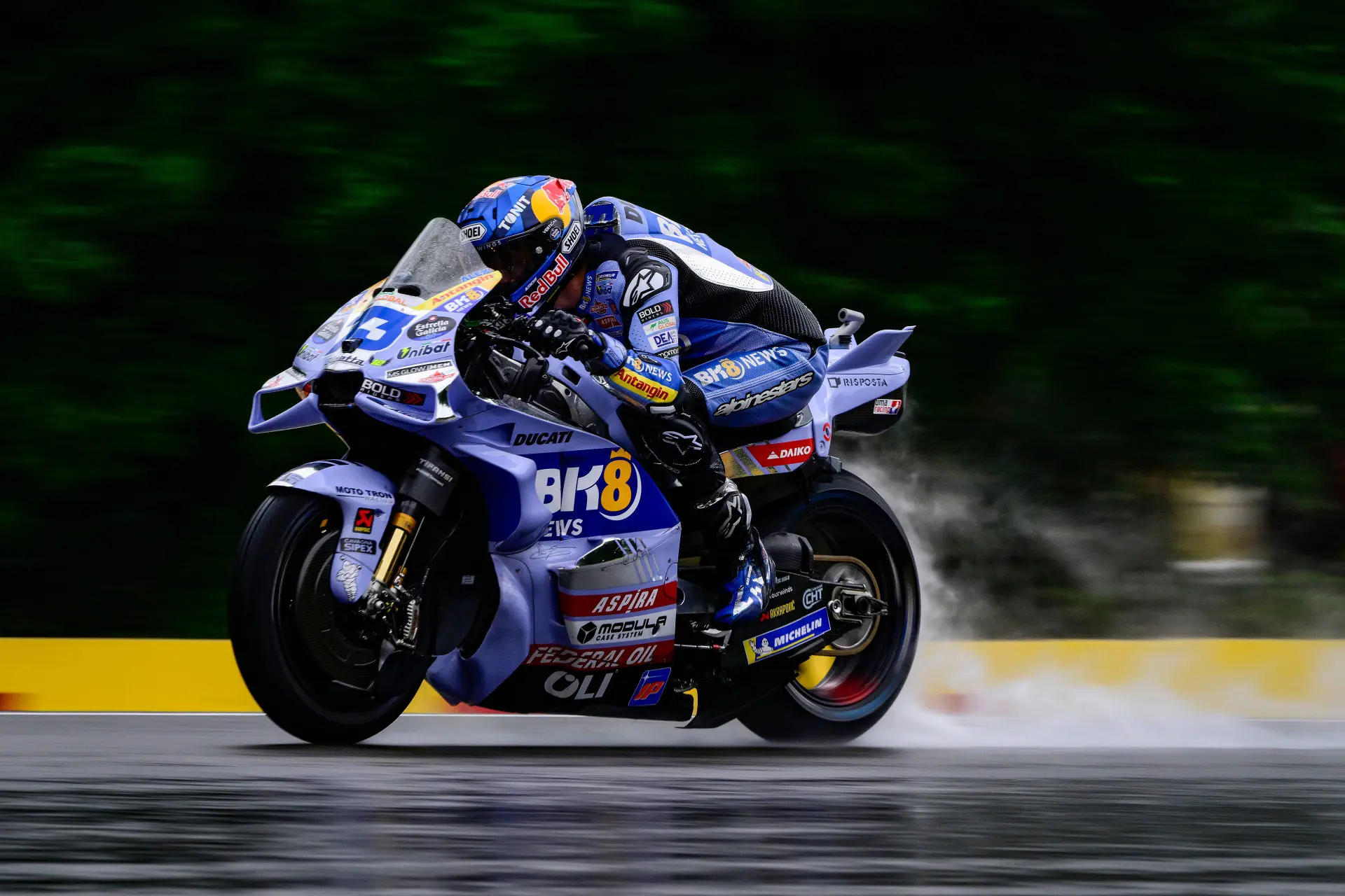 Alex Marquez MotoGP rain