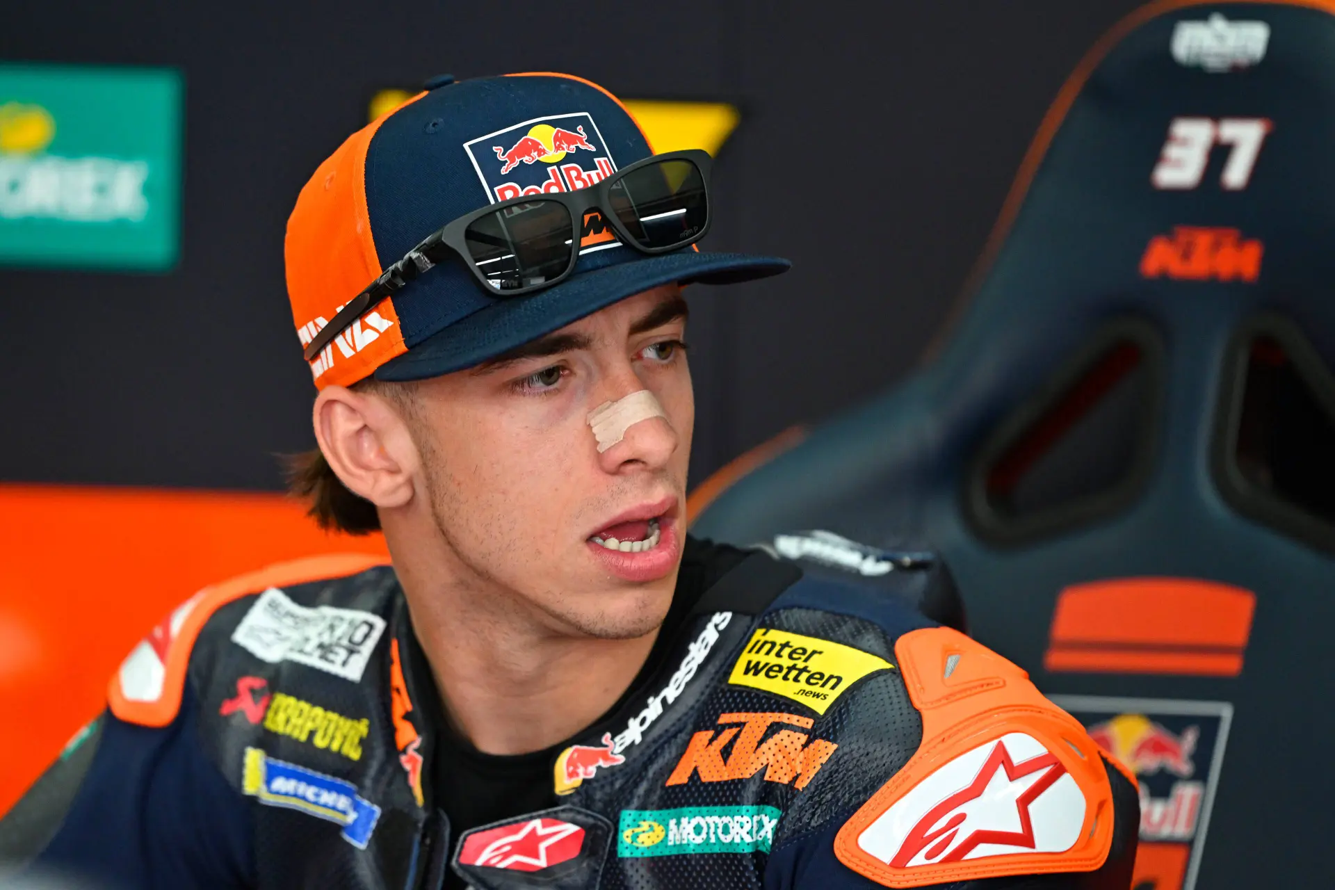 Pedro Acosta anrgy MotoGP