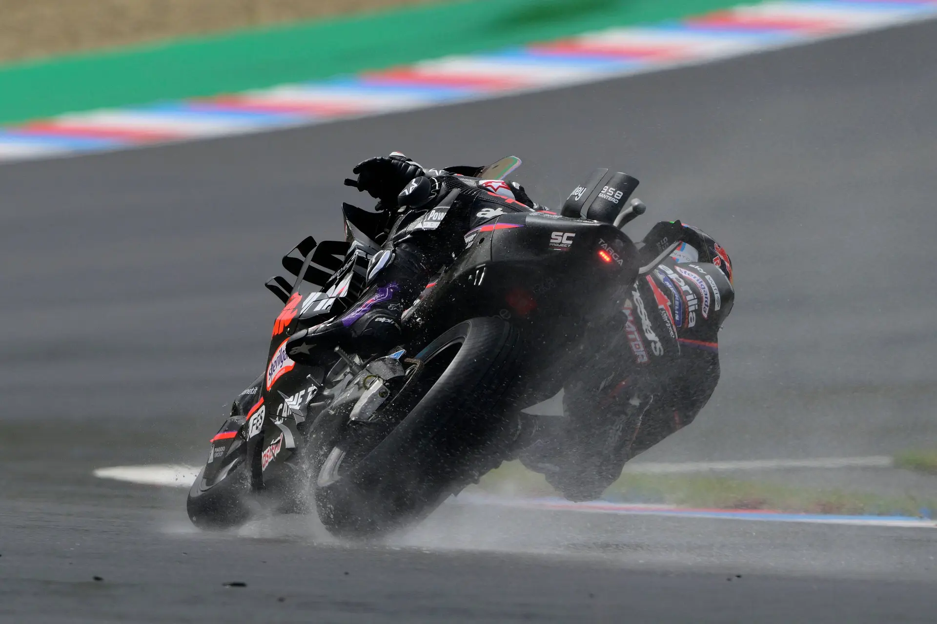 Jorge Martin wet weather rain Czech GP