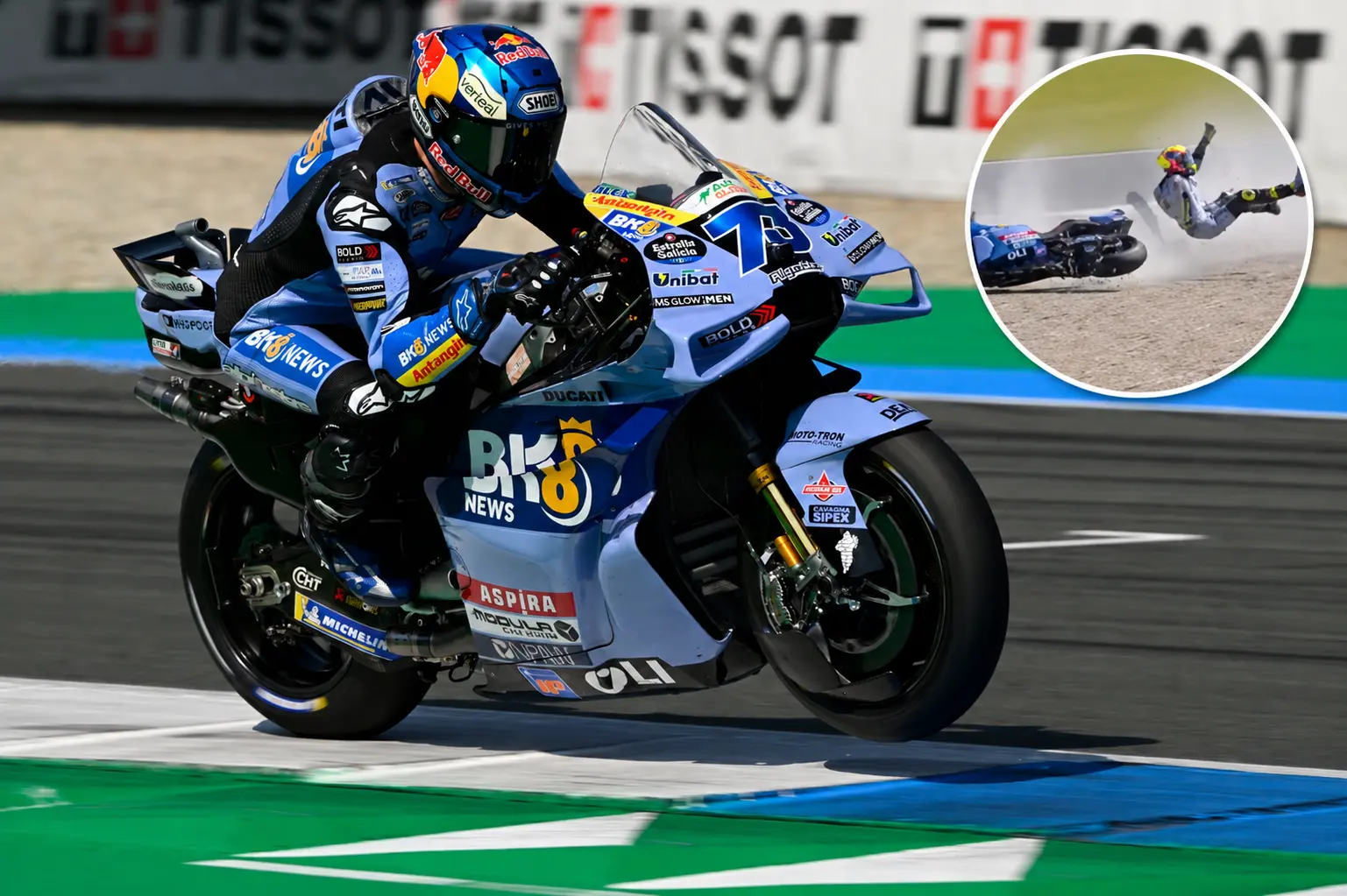 Alex Marquez Gresini injury update