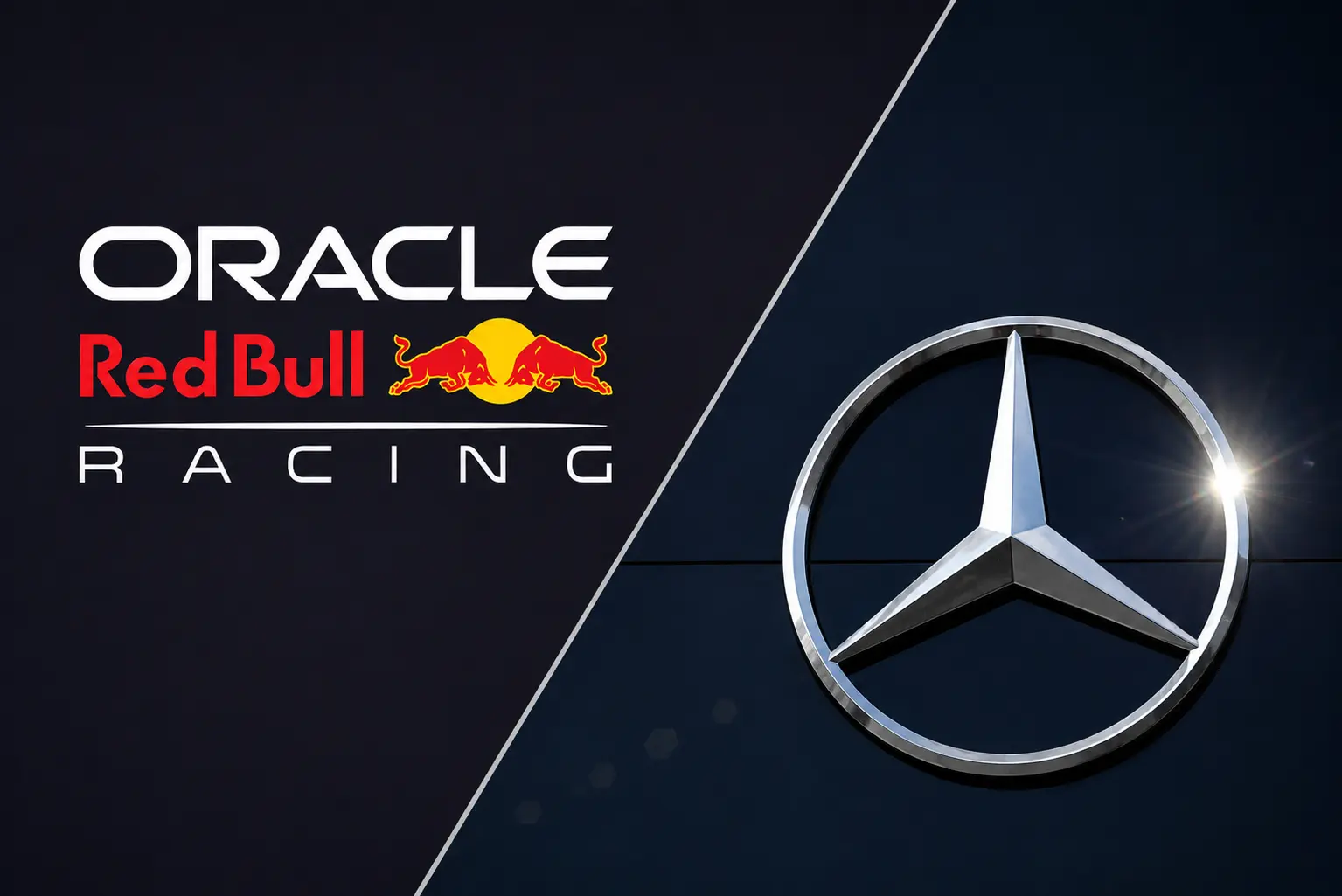 red-bull-mercedes-logo's