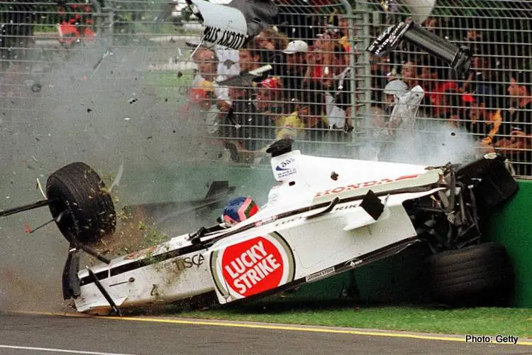 1 1155960 villeneuve 2001 australian grand prix crash