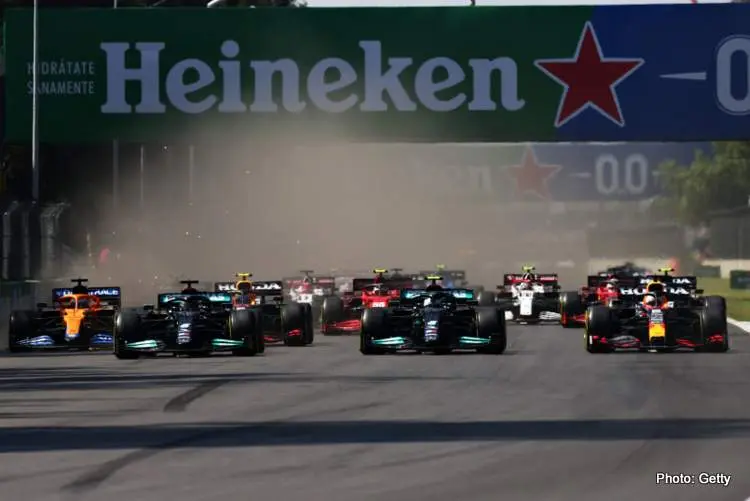 1 2021 mexico city grand prix start