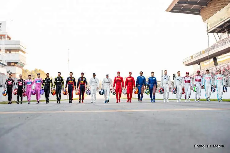 1 all the drivers f1 2020