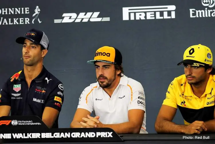 1 alonso sainz ricciardo