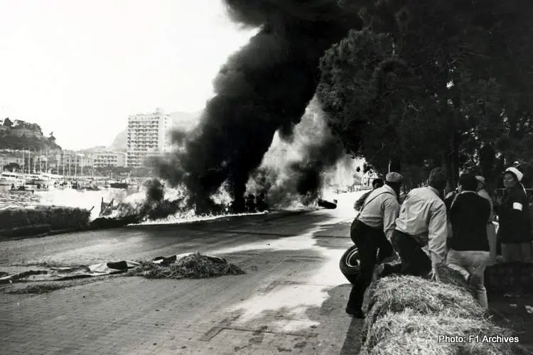 1 bandini accident monaco death 1967 f1 grand prix