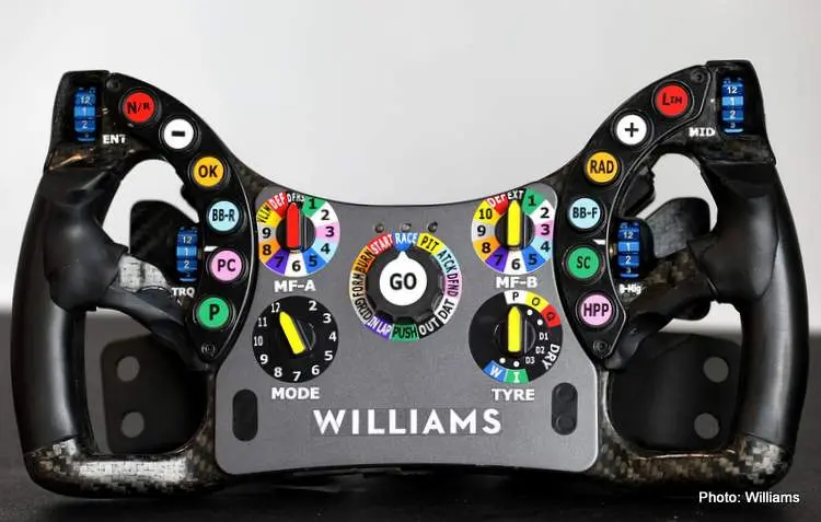 1 williams racing wheel