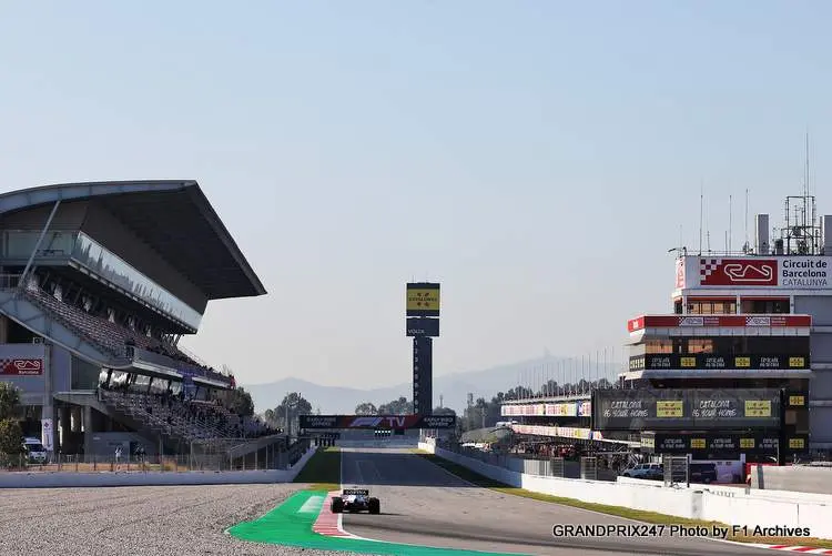 2020 formula 1 testing barcelona f1 001