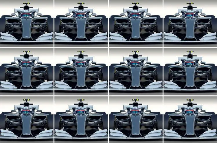 2021 f1 cars all look the same