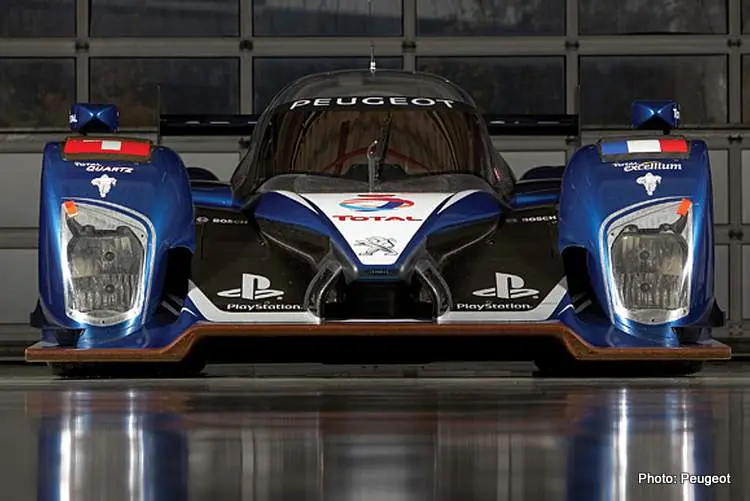 a legendary peugeot le mans race car is for sale