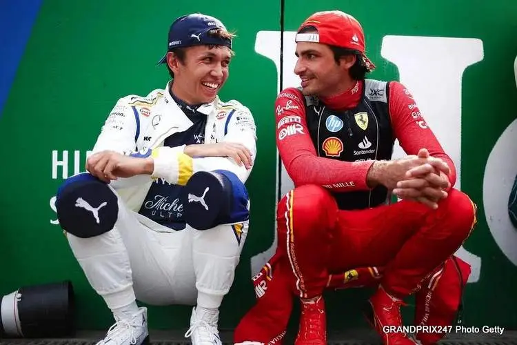 albon sainz 2025