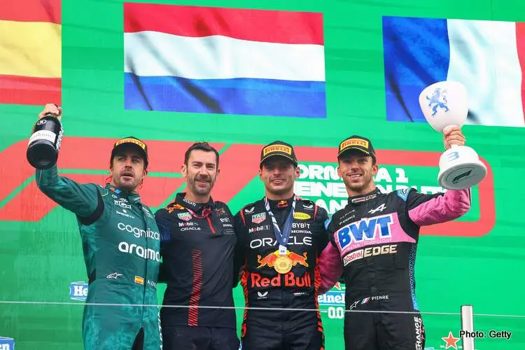 alonso verstappen gasly zandvoort 2023