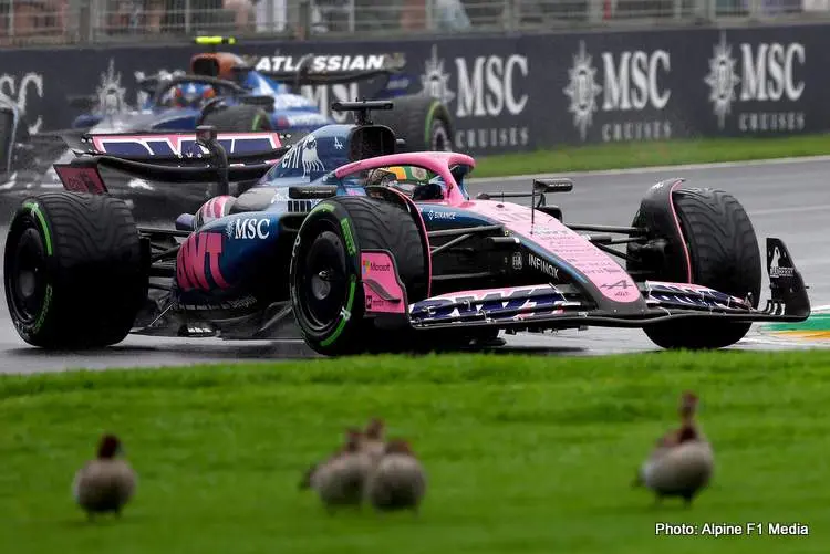 alpine melbourne f1 gasly