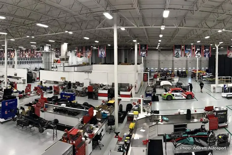andretti autosport headqarters f1