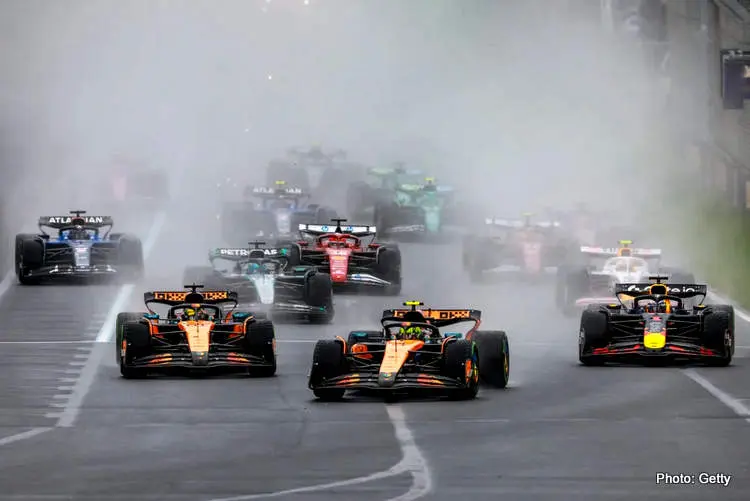 australian grand prix start 2025 f1 new photo start